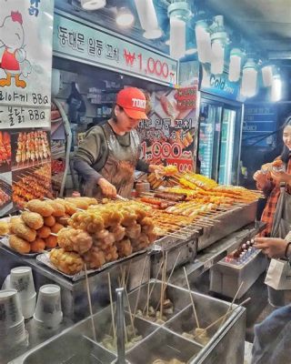 ジャージャー麺: 한국의 길거리 음식 문화와의 만남