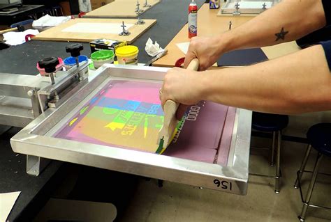 Silkscreen Printing is a Dance of Colors and Precision